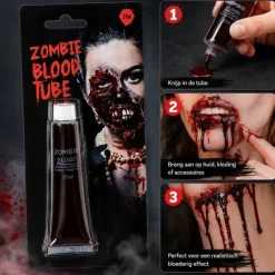 Nepbloed Halloween zombie rood 28ml