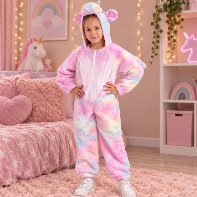 Onesie unicorn 8 - 10 jaar