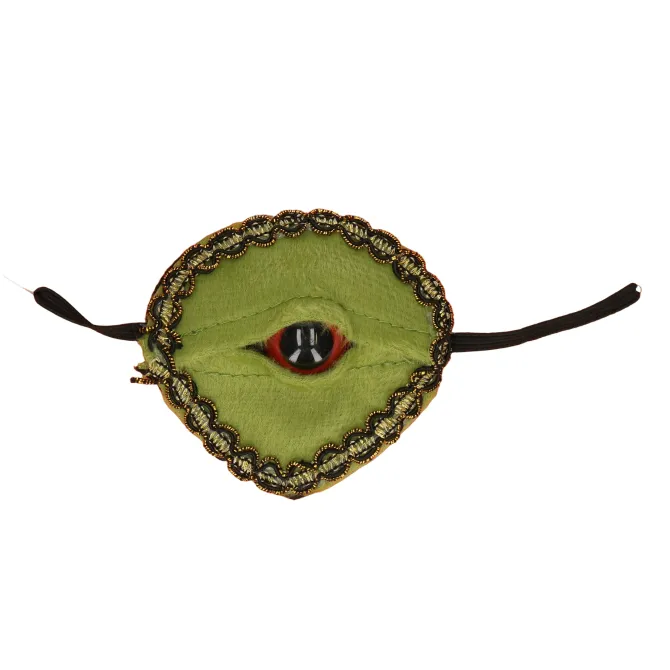 Ooglapje met oog groen