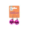 Oorbellen discobal roze