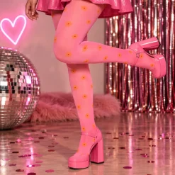 Panty hippie roze one size
