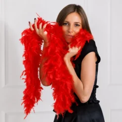 Party boa veren rood