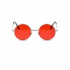 Partybril hippie rood