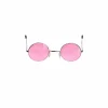 Partybril hippie roze