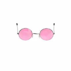Partybril hippie roze
