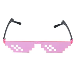 Partybril Pixel roze