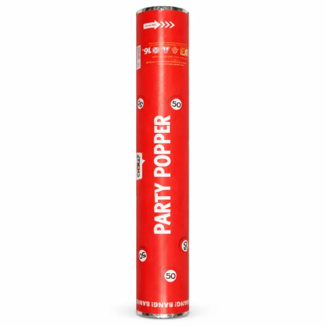 Party popper 50 jaar