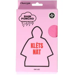 Poncho Mijn klets is nat!