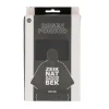 Poncho Zeiknat herbruikbaar zwart/wit one size