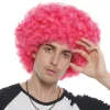 Pruik mega roze