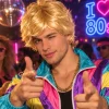Pruik Tyler blond