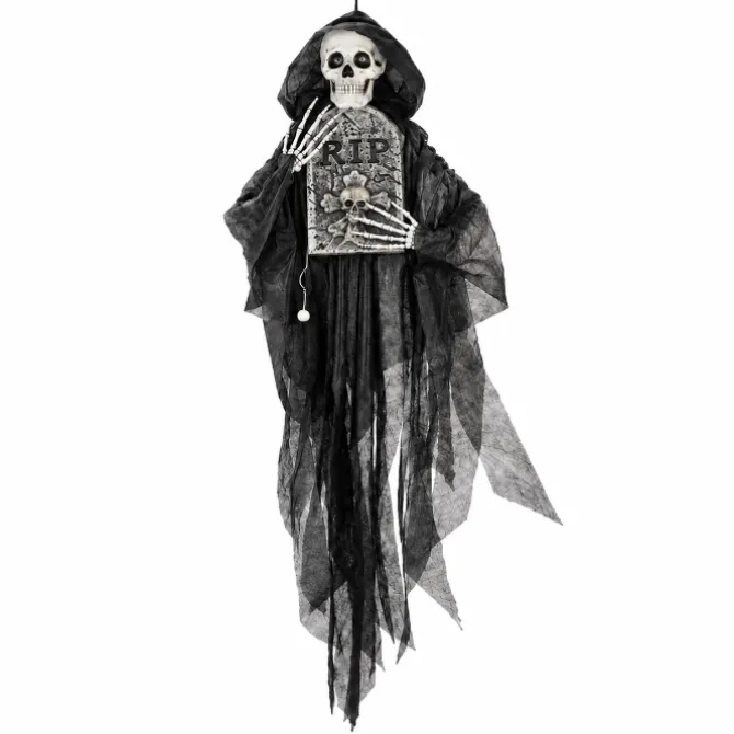 Reaper hangend met grafsteen - 160 cm