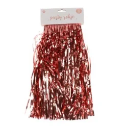 Rokje glitter folie roségoud one size