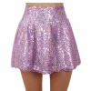 Rok pailletten roze - One size