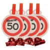 Rolfluitjes 50 Jaar  4 stuks NL