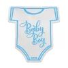 Servetten babyromper blauw - 16 stuks