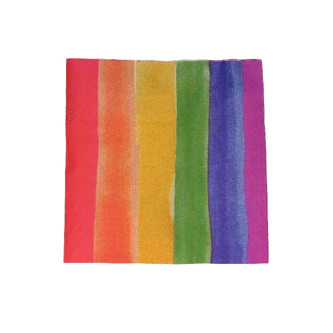 Servetten regenboog 33 x 33 cm – 20 stuks