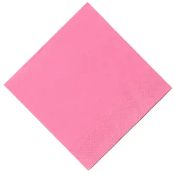 Servetten roze 33x33 cm - 20 stuks