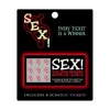 SEX! Scratch Tickets