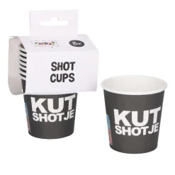Shotbekertjes kutfeest 20 ml - 8 stuks