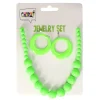 Sieradenset neon groen