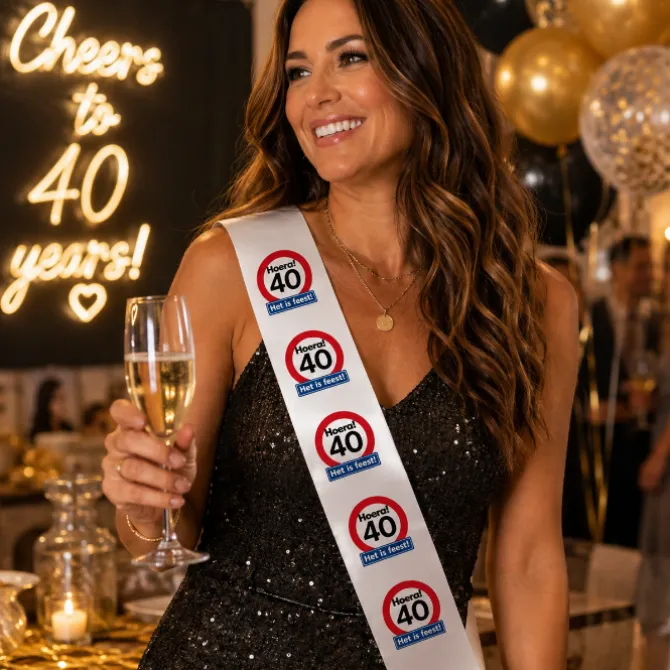 Sjerp Hoera 40 Het is feest