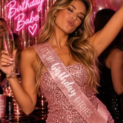 Sjerp It's my birthday bitches - glitter rosé