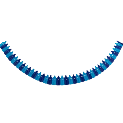 Slinger babyfles blauw