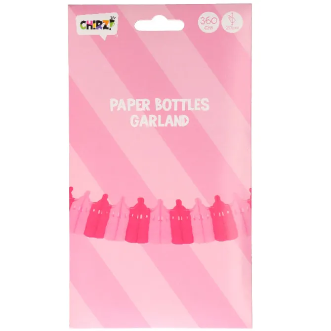 Slinger babyfles roze