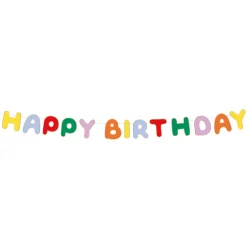Slinger Happy Birthday personaliseerbaar (5 meter)