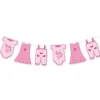 Slinger roze babyrompers (5 meter)