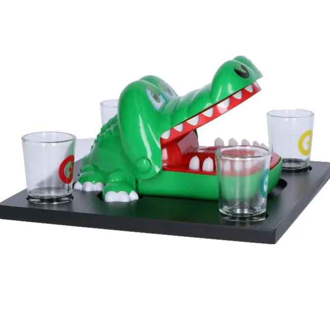 Spel bijtende kroko drankspel