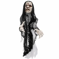 Spook Halloween hangend licht en geluid
