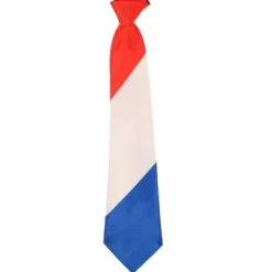 Stropdas Holland rood/wit/blauw