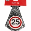 Stropdas 25 jaar verkeersbord