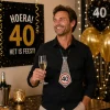 Stropdas 40 jaar verkeersbord