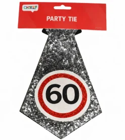 Stropdas 60 jaar verkeersbord
