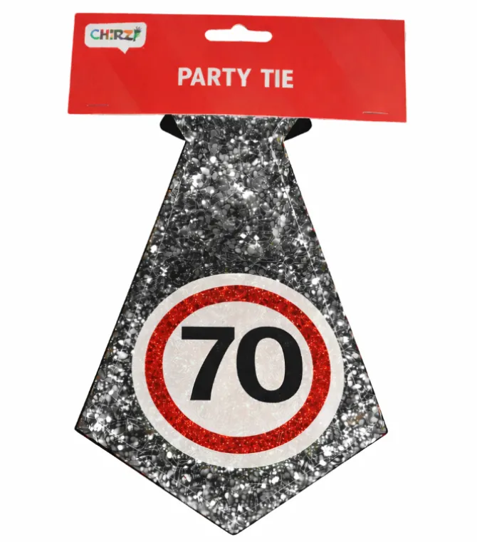Stropdas 70 jaar verkeersbord