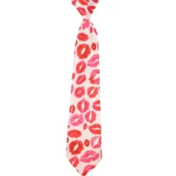 Stropdas kusjes rood/roze