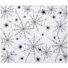 Tafelkleed Halloween plastic zwart/wit 260 x 130cm