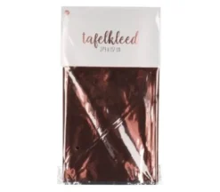 Tafelkleed roségoud 274cm x 134cm