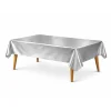 Tafelkleed zilver 274 x 137cm