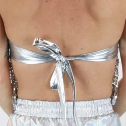 Top zilver onesize