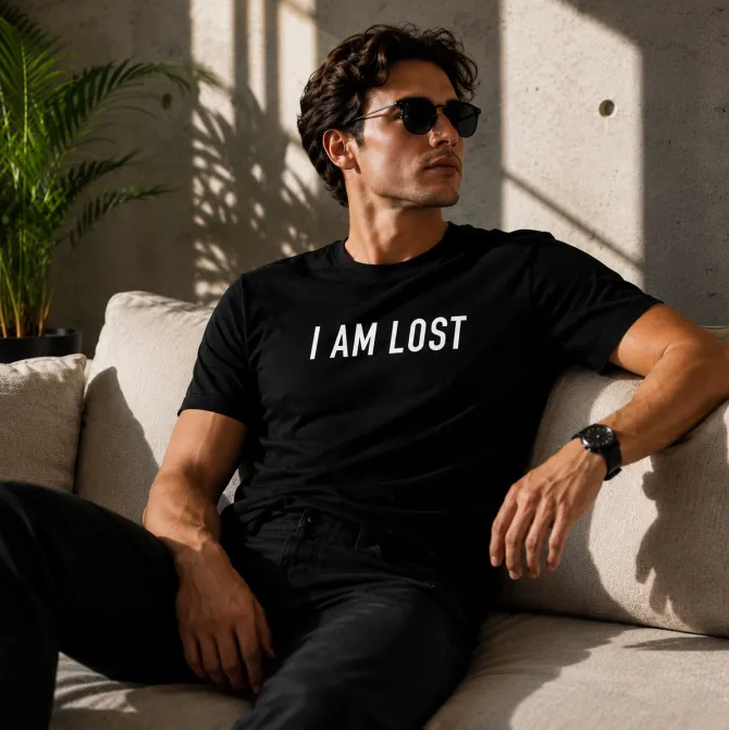 T-shirt I am lost S/M