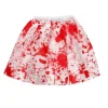 Tutu Halloween bloederig wit/rood