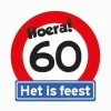 Verkeersbord Hoera 60
