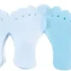 Vlaggenlijn Babyvoetjes blauw - 3m