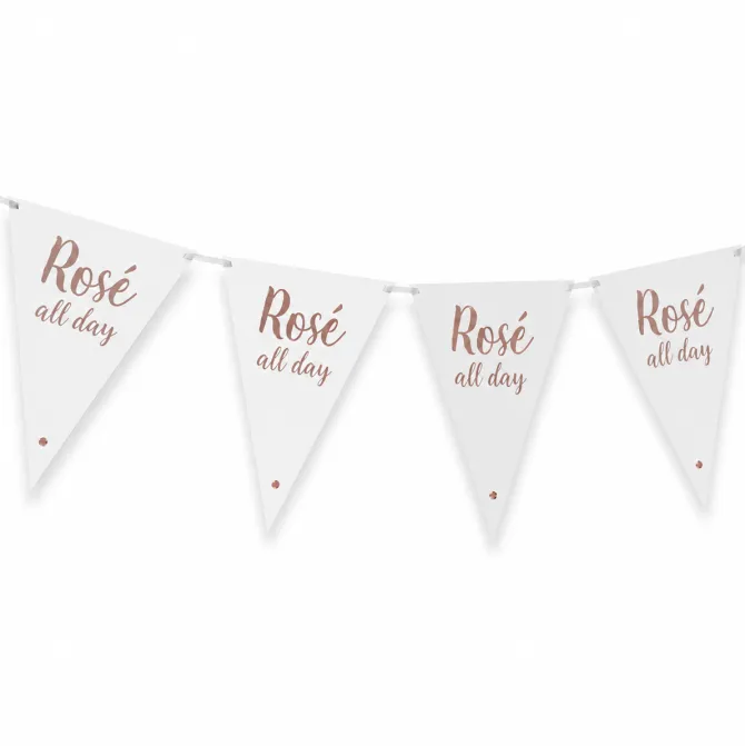 Vlaggenlijn Rose all day