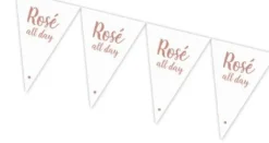 Vlaggenlijn Rose all day