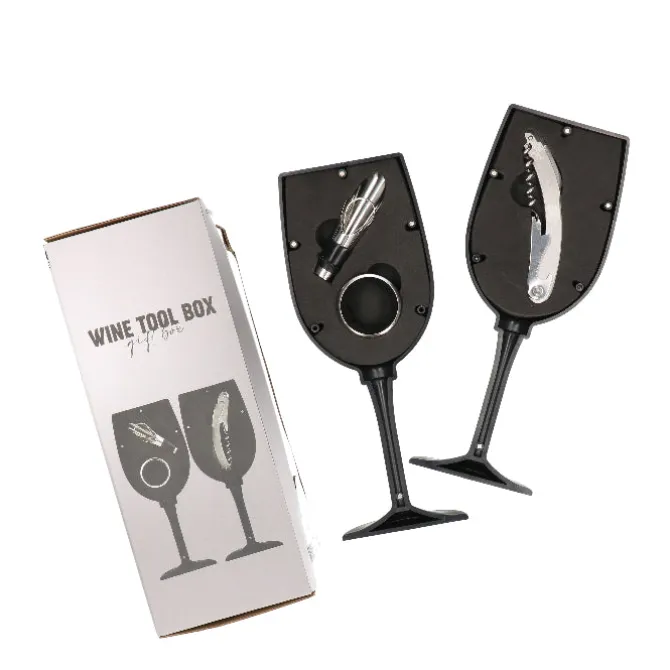 Wijn Accessoire Set Glas